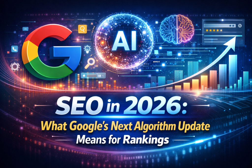 SEO in 2026: What Google’s Next Algorithm Update Means for Rankings